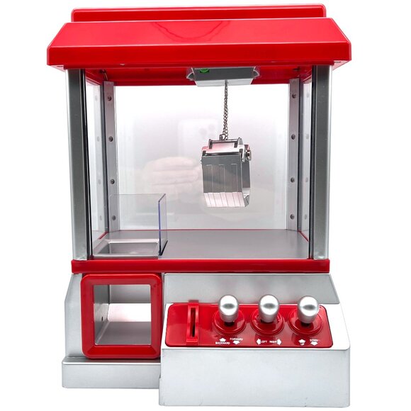 Toy Claw Machine Arcade Game Candy Grabber Crane w/ Coins Lights Sounds Gift - Picture 1 of 16